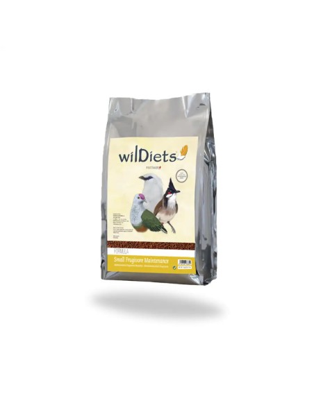 Comida de Mantenimiento para Frugivoros Pequeños PSITTACUS Wild Diets 3kg